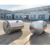 Buy cheap ISO Stainless Steel SS304 SS316 Chemical Storage Tank Horizontal from wholesalers