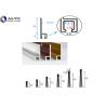 Buy cheap H Type Flame Dust Metal Channel Strip Brushes Aluminum Holder Door Bottom Seal from wholesalers