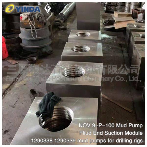 Buy cheap Chrome Alloy Fliud End Suction Mud Pump Module 1290338 1290339 NOV 9-P-100 from wholesalers