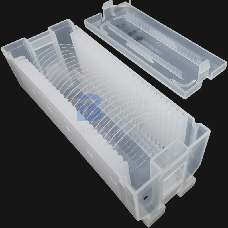 Fused Quartz Glass Wafers As The Si-Diaphragms Mechanical Stabilization