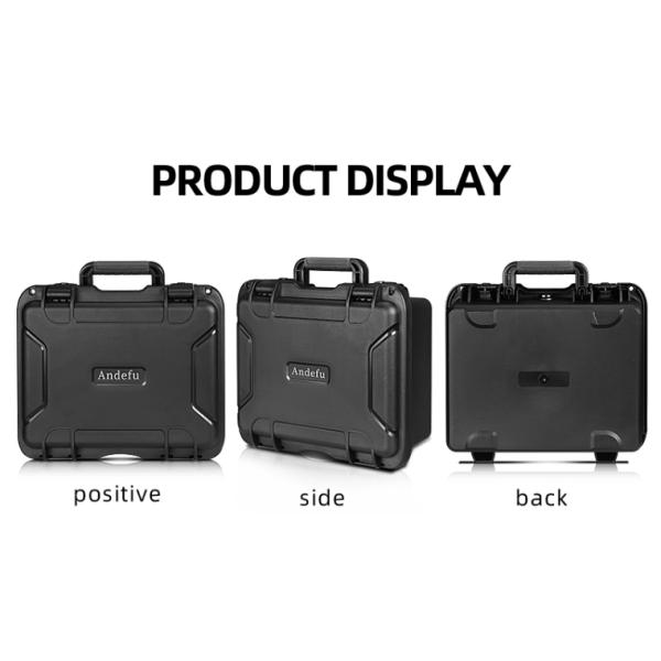 430x360x206mm Tool Storage Case with 393x291x185mm Internal Size and 2.9KG Lightweight Hard Protective Case