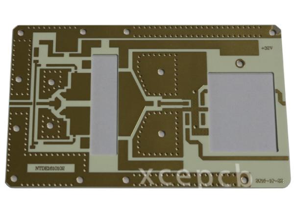 Buy cheap Amateur Radio Antenna TG170 Rogers Material Pcb Without Soldermask , 2oz Finished Copper from wholesalers