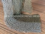 Galvanized Steel Round 0.53mm Metal Ring Mesh Chain Link Decoration Wire Fence