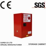 Metal Portab Chemical Storage Cabinet With Single Door / Flammable Safety