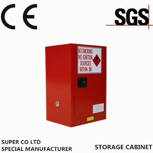 Metal Portab Chemical Storage Cabinet With Single Door / Flammable Safety