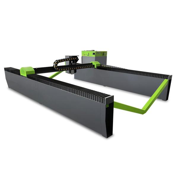 Buy cheap 32000mm/Min Aluminum Fiber Laser Cutting Machine 1500w Gantry Laser Cutting Machine from wholesalers