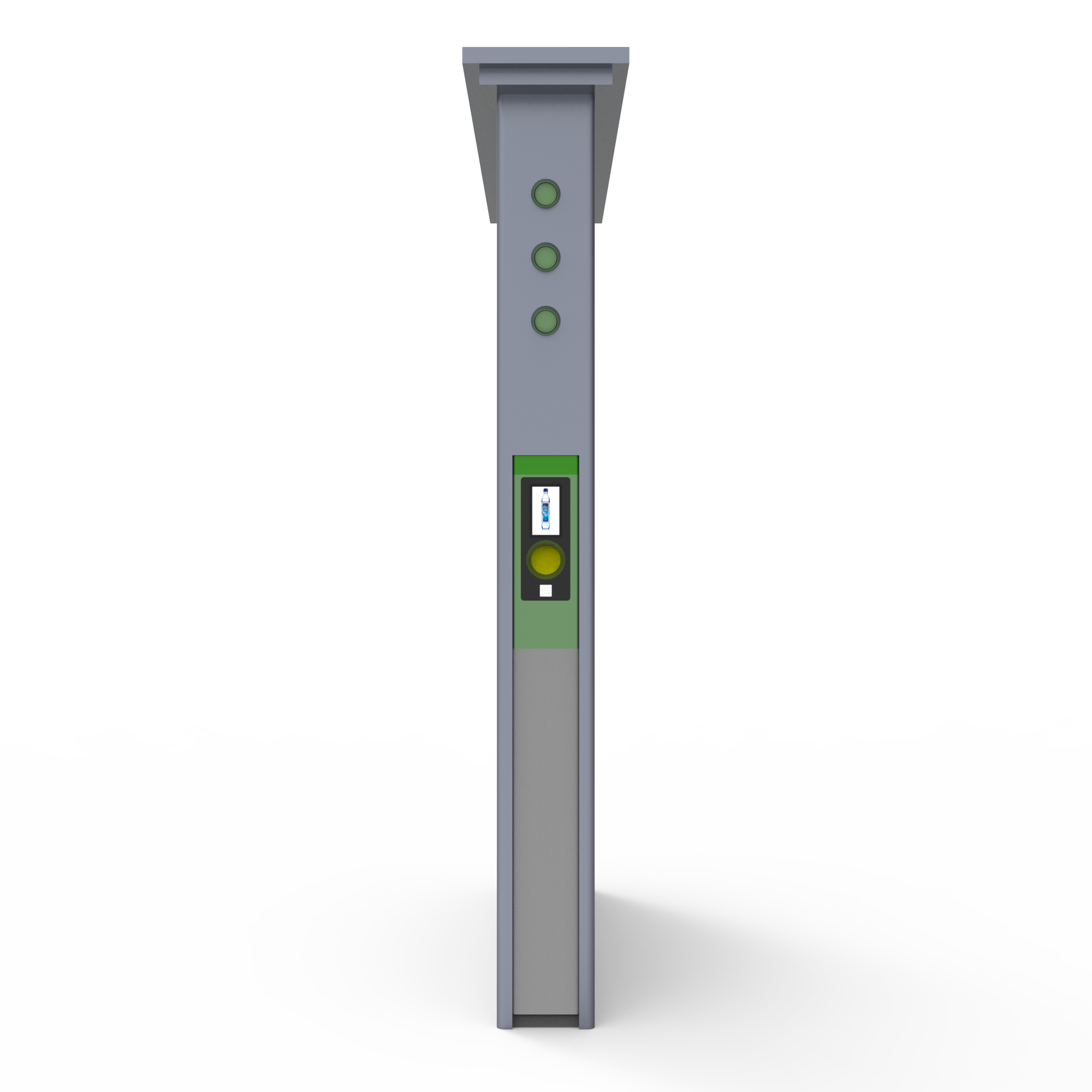 Commercial Supermarket Blade Advertising Recycling Machine