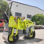 800mm Road Construction Roller 1.5 tons ST1500 Double Drum Sale in Somalia