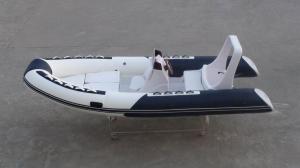 Buy cheap Inflatable Rigid Boats With Center Console , 5.2m ORCA Hypalon Inflatable Motor Boat from wholesalers