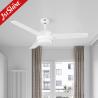 Buy cheap 50 Inch 3 MDF Blade 35W 5 Speeds Remote Control Led Ceiling Fan With Light from wholesalers