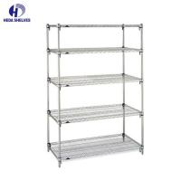 Buy cheap 4 Tier Wire Metal Basket Shelving Unit 907 1060 1215mm product
