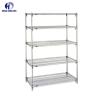 Buy cheap 4 Shelf Metal Shelving Unit Wire Rack Display Shelving Standing from wholesalers