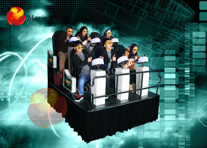 Efficiency Motion Seat Virtual Reality 5d 9D Action Cinemas 2.25KW 220V