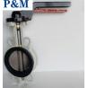 Buy cheap DIN3354 cast iron wafer butterfly valve without pin from wholesalers