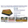 Buy cheap Shallow Mount Hydraulic Road Blocker 300mm Depth For Perimeter Protection Security from wholesalers