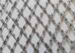 75X150mm diamond mesh razor wire fencing