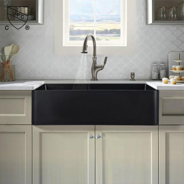 Buy cheap 32 Inch 33 Inch Porcelain Farmhouse Kitchen Sink 33 X 22 Apron Front from wholesalers