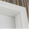 Buy cheap 86cm Width White Solid Wood Shaker Interior Doors PU Painting For Church from wholesalers
