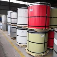 Buy cheap PPGI 0.6mm Color Coated Steel Coil Roll ASTM A653 JIS G3302 product