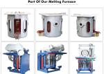 Tilting Scrap Aluminium 500kg Industrial Metal Melting Furnace