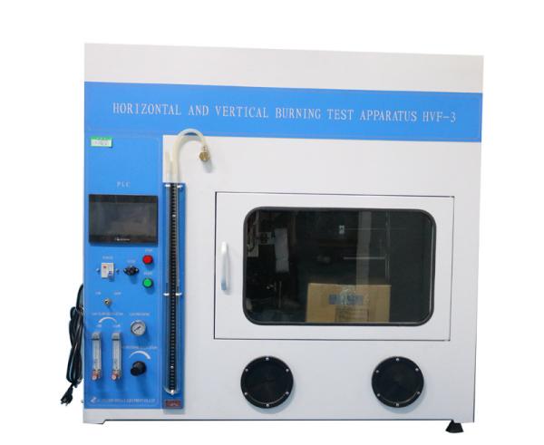 Buy cheap PLC Control Flammability Testing Equipment , Horizontal And Vertical Burning Test Apparatus from wholesalers