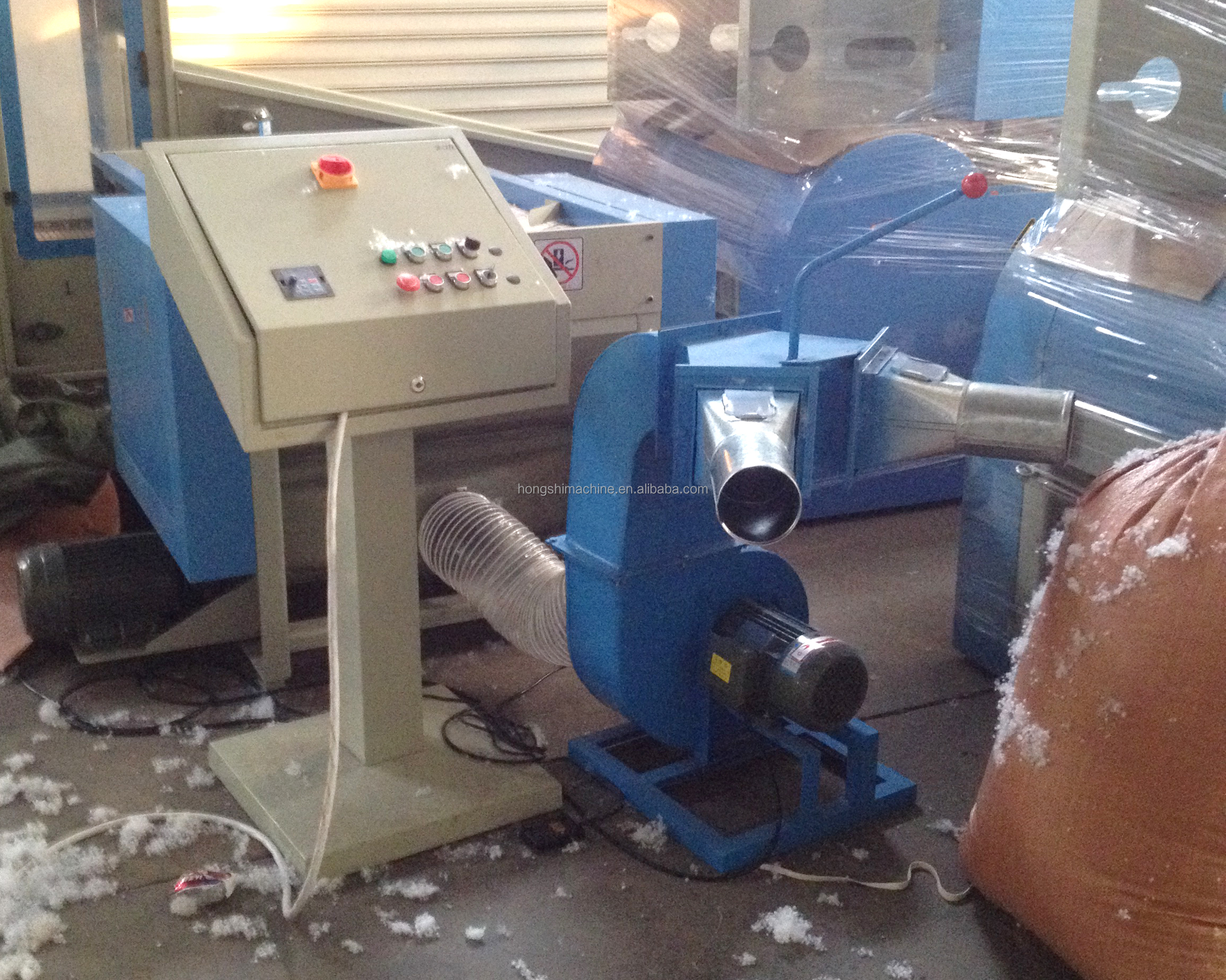 Memory card making machine super fine fiber opening machine cotton waste carding recycling machine