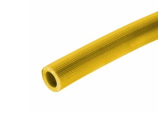 Ribbed Cover PVC Spray Hose / Flexible Fiber Braided Reinforced Air Gas Pipe