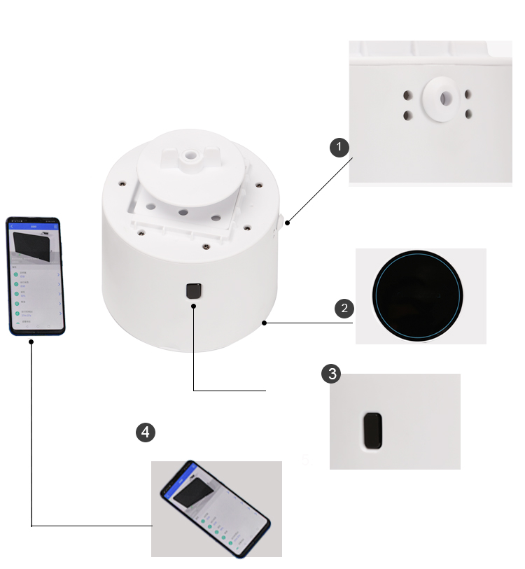 Electric Aroma Wifi Oil Diffuser / Essential Oil Scent Diffuser Machine