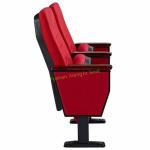 Buy cheap Durable Red Fabric Auditorium Chairs With Wooden Or PP Writing Pad from wholesalers