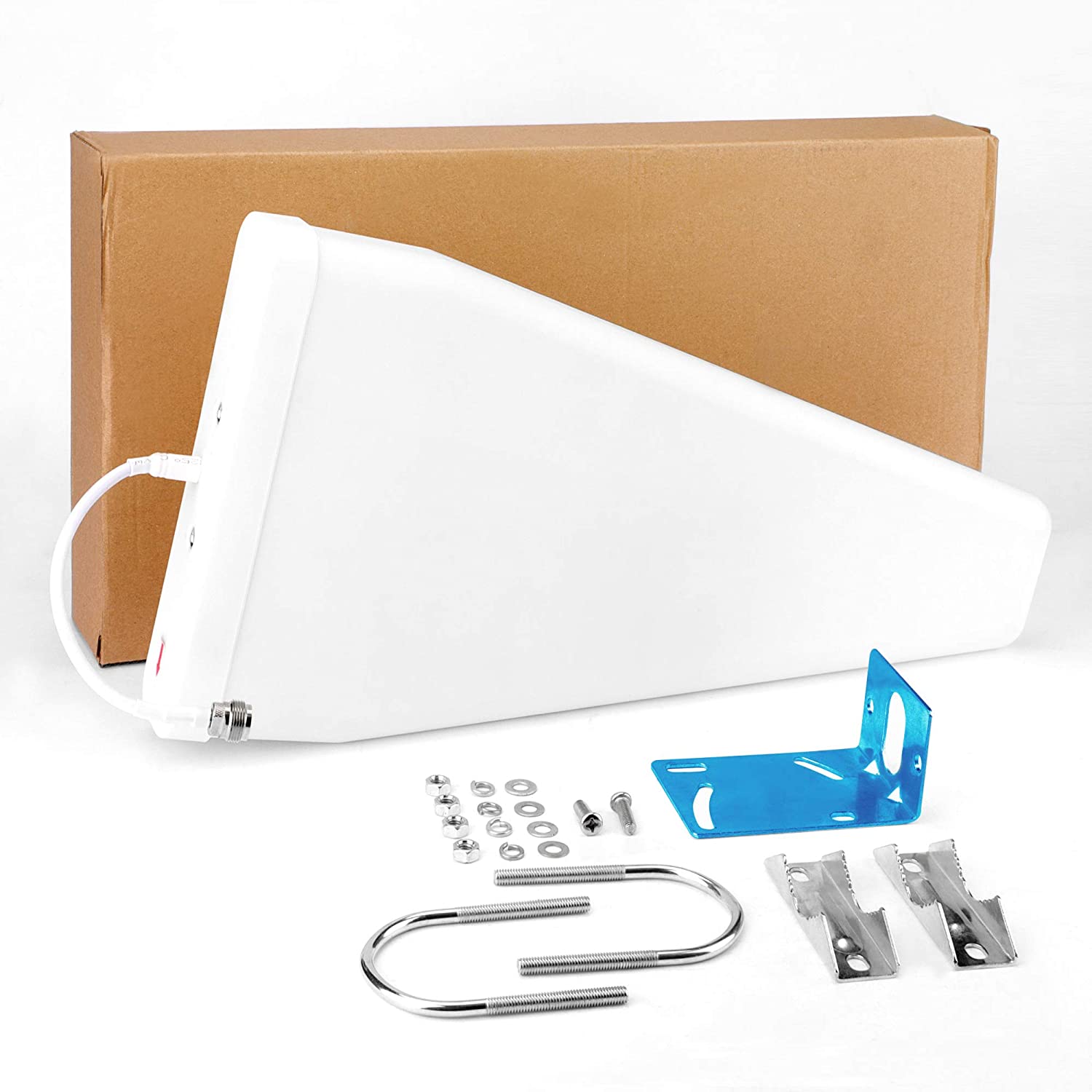 V.S.W.R≤2.0 12dBi LPDA Wall Mounted External Panel Antenna with 3-5V Supply Voltage