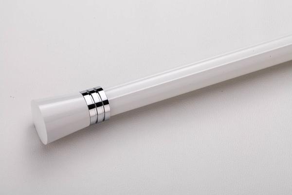 Buy cheap aluminum material extra thick strong bearing curtain rod for heavy curtains from wholesalers