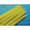 Buy cheap Yellow F Class Acrylic Fiberglass Sleeving Electrical Heat Protection Sleeve from wholesalers