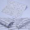 Buy cheap CLASSIC Style 3D Brick Self-adhesive Vinyl Wallpaper for Hotel/Coffee Shop Decorative Film from wholesalers