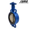 Buy cheap DN150 Industrial Butterfly Valve With EPDM Sealing Ring And Stainless Steel Plate from wholesalers
