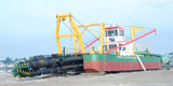 12 Inch Dredge Mining Equipment Ship Pond Power 160 Kw Auxiliary Engine Power