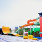 Stylish Water Park Rafting Boomerango Water Slide Two Person Water Slide