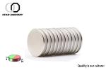 Durable Custom Made Neodymium Magnets N52 Radial Oriented Magnetism