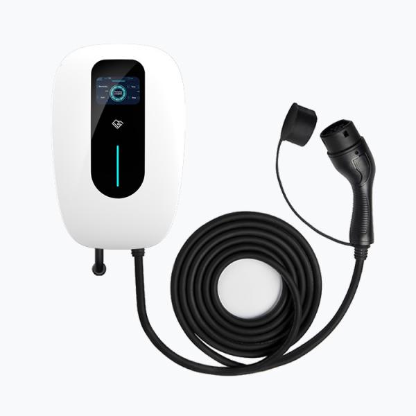 Buy cheap 22KW Type 2 Wallbox Charging Station IP65 CE White Orange Purple from wholesalers