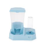 Auto Gravity Pet Feeder Non Spill Water Dispenser 2 In 1