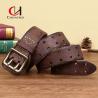 Buy cheap Fashion Genuine Leather Strap Red Brown Black Khaki Coffee Color For Men from wholesalers