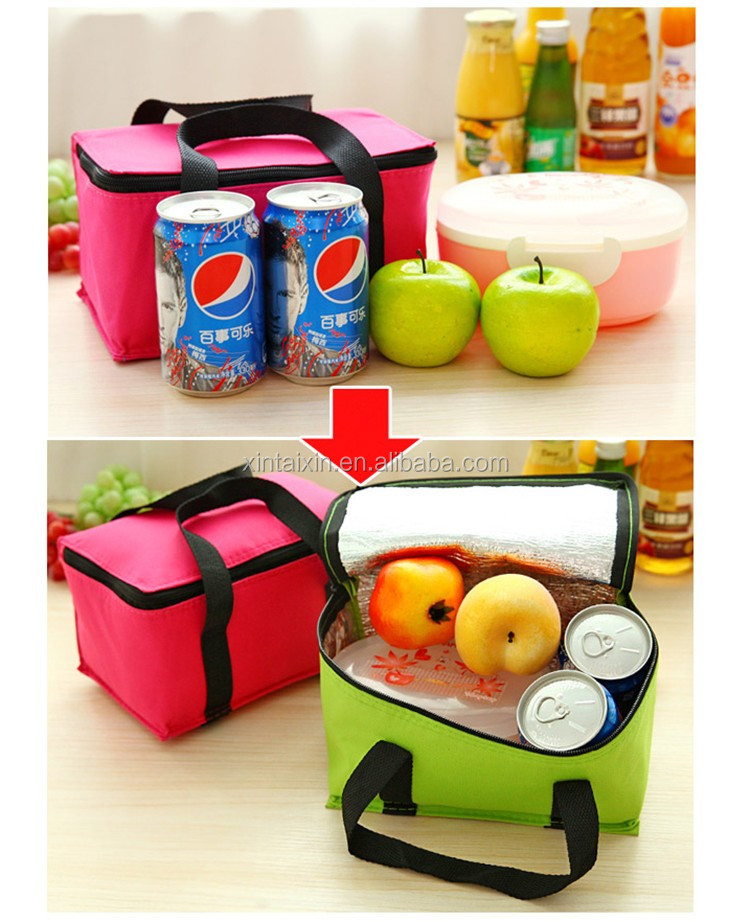 Manufacturers across the border to produce thermal insulation bags Oxford cloth lunch bags