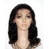 Buy cheap Natural Hairline Wigs Curly Black Brazilian Front Lace Wigs With Bangs from wholesalers
