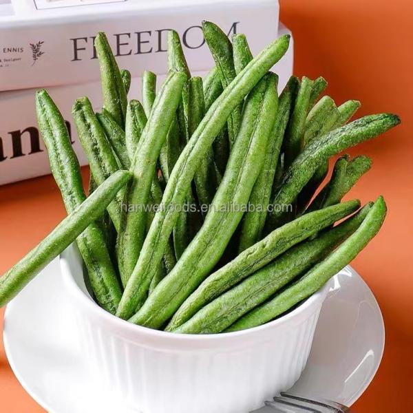 Buy cheap Healthy snack dehydrated fruits and vegetables vacuum fried kidney bean dried green peas from wholesalers