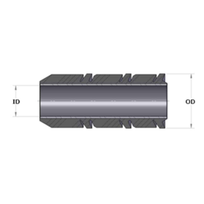 Heavy Wall Tubing Swabbing Nitrile NBR Guiberson TA V MV Swab Cups With Steel Core Wire