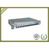 Buy cheap 19 Inch 2U Rackmount Managed Media Converter Chassis Support SNMP TELNET 5 from wholesalers