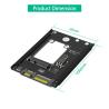 Buy cheap 2.5" SATA 3.0 22PIN To mSATA SSD Adapter Converter Card 6Gbps In Stock from wholesalers