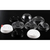 Buy cheap In Stock Disposable Clear Pet Plastic Bubble Tea Cup Lids product