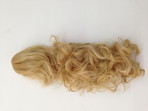 Buy cheap 24 Inches Synthetic Hair Pieces Pink Claw Clip Ponytail Hairpieces from wholesalers