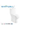 Buy cheap White Color Close Coupled Water Efficient Toilets Ceramic Material 650 * 375 * 820mm from wholesalers