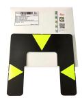 Black GPH1 Target Plate Surveying Reflector Prism GPR113 Total Station Reflector
